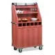 Versatile Waitstaff Station on Castors Perseo A2 B/R
