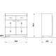 Mobile Waiter Station Perseo B2 Mobile Waiter Station Perseo B2