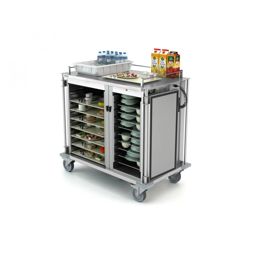 Double Compartment Meal Distribution Cart - ThermoCare Double Compartment Meal Distribution Cart - ThermoCare