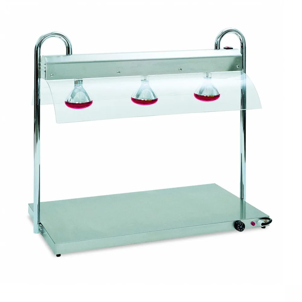 Vitrine de service avec lampe infrarouge VULCANO 3/1