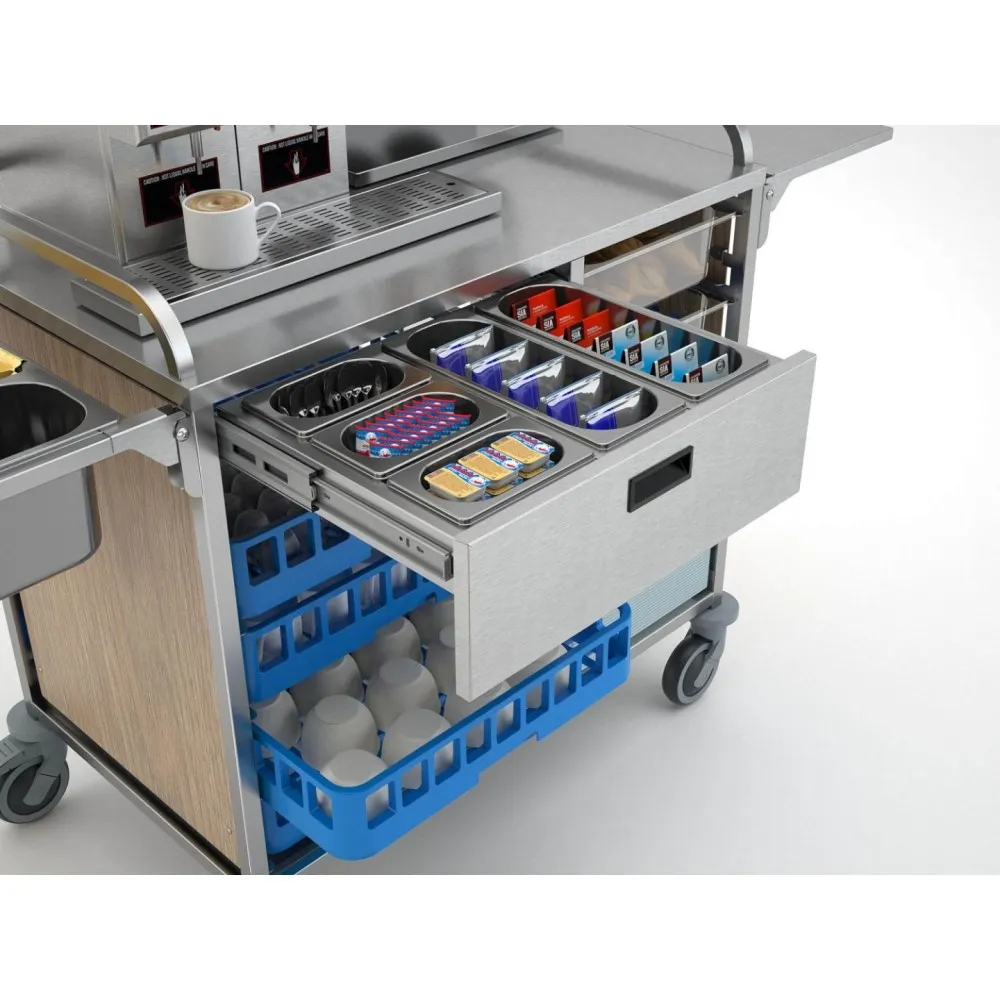 Streamlined In-Room Breakfast Cart