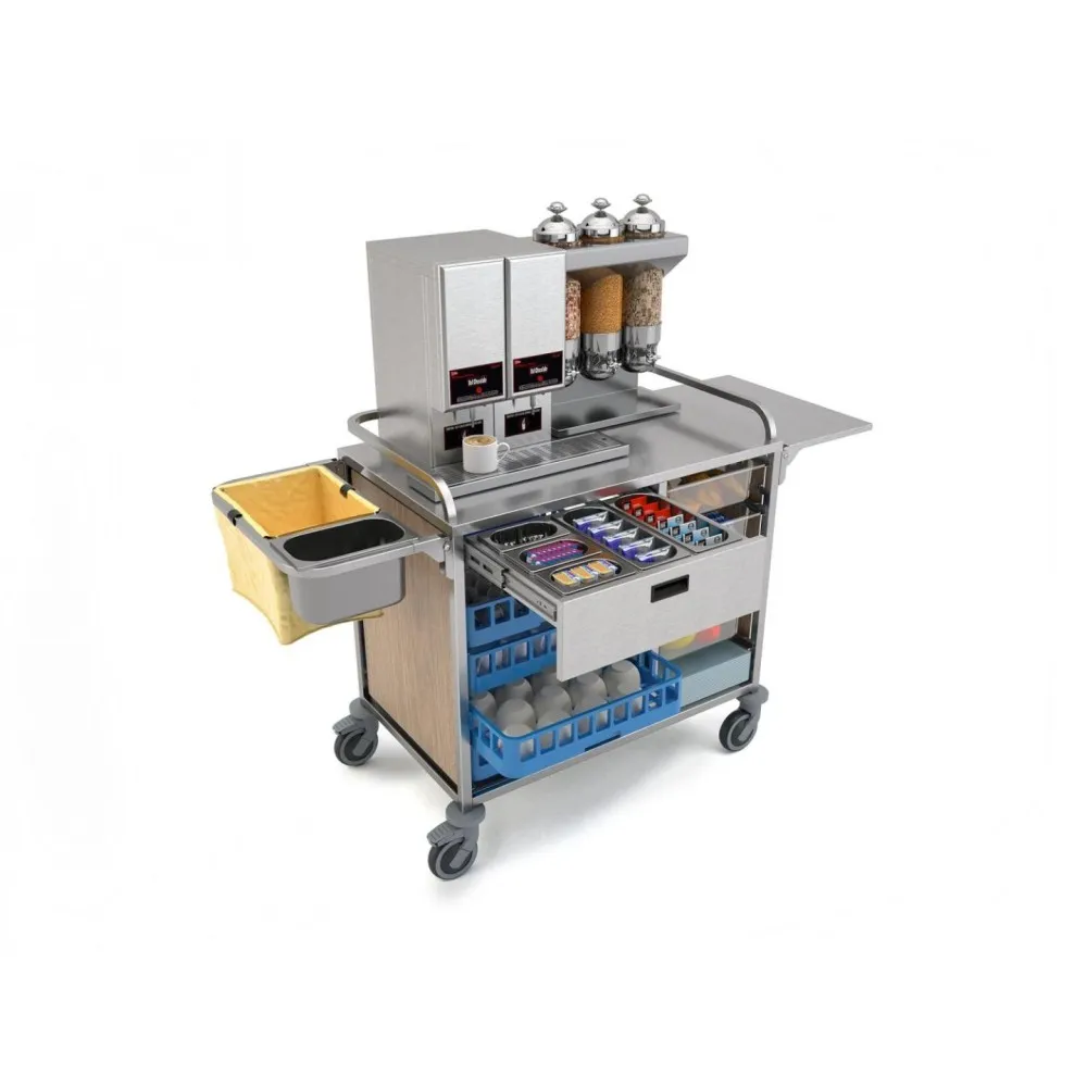 Streamlined In-Room Breakfast Cart
