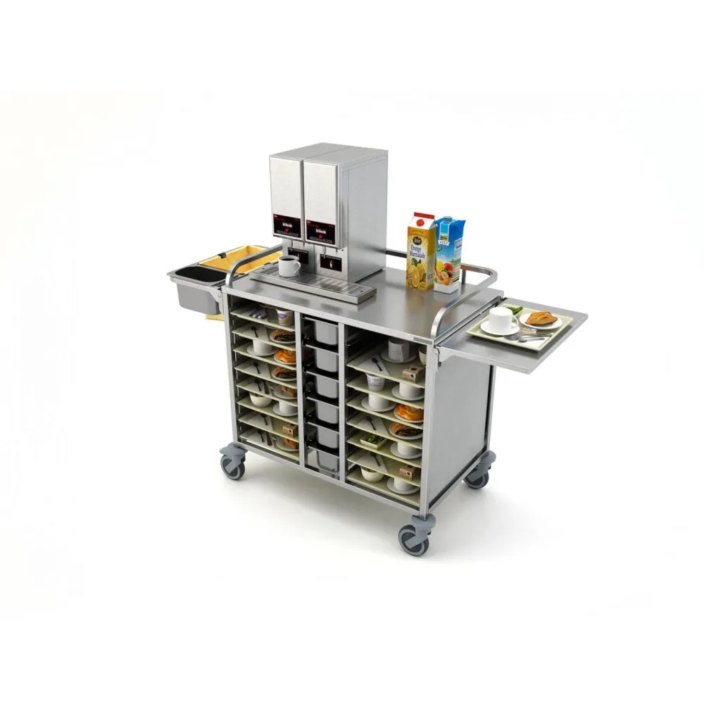 Efficient Breakfast Service Trolley - B-CARE