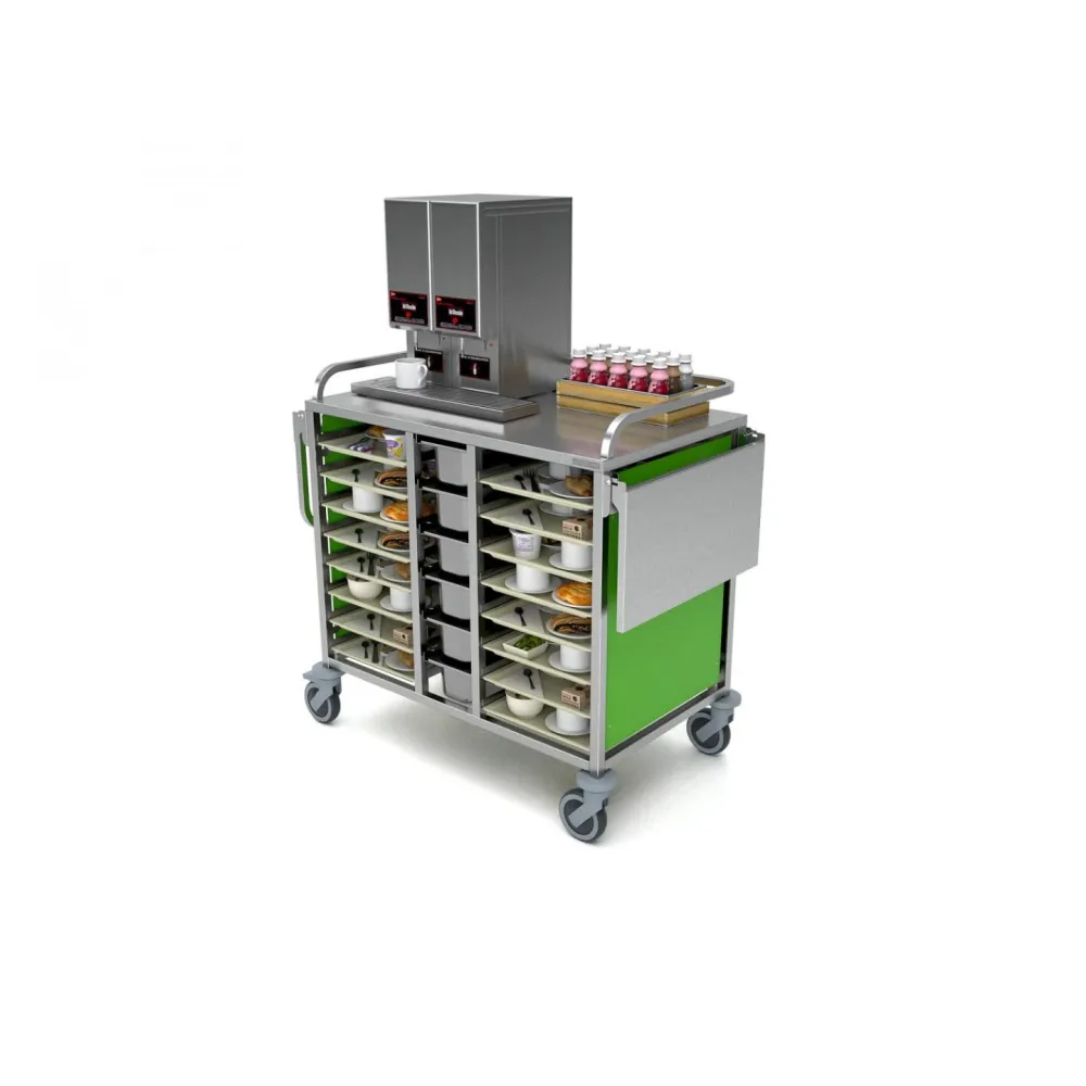 Efficient Breakfast Service Trolley - B-CARE