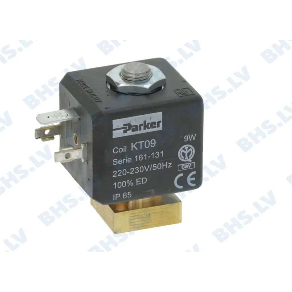 Divvirzienu solenoīda vārsts PARKER 230V 50Hz