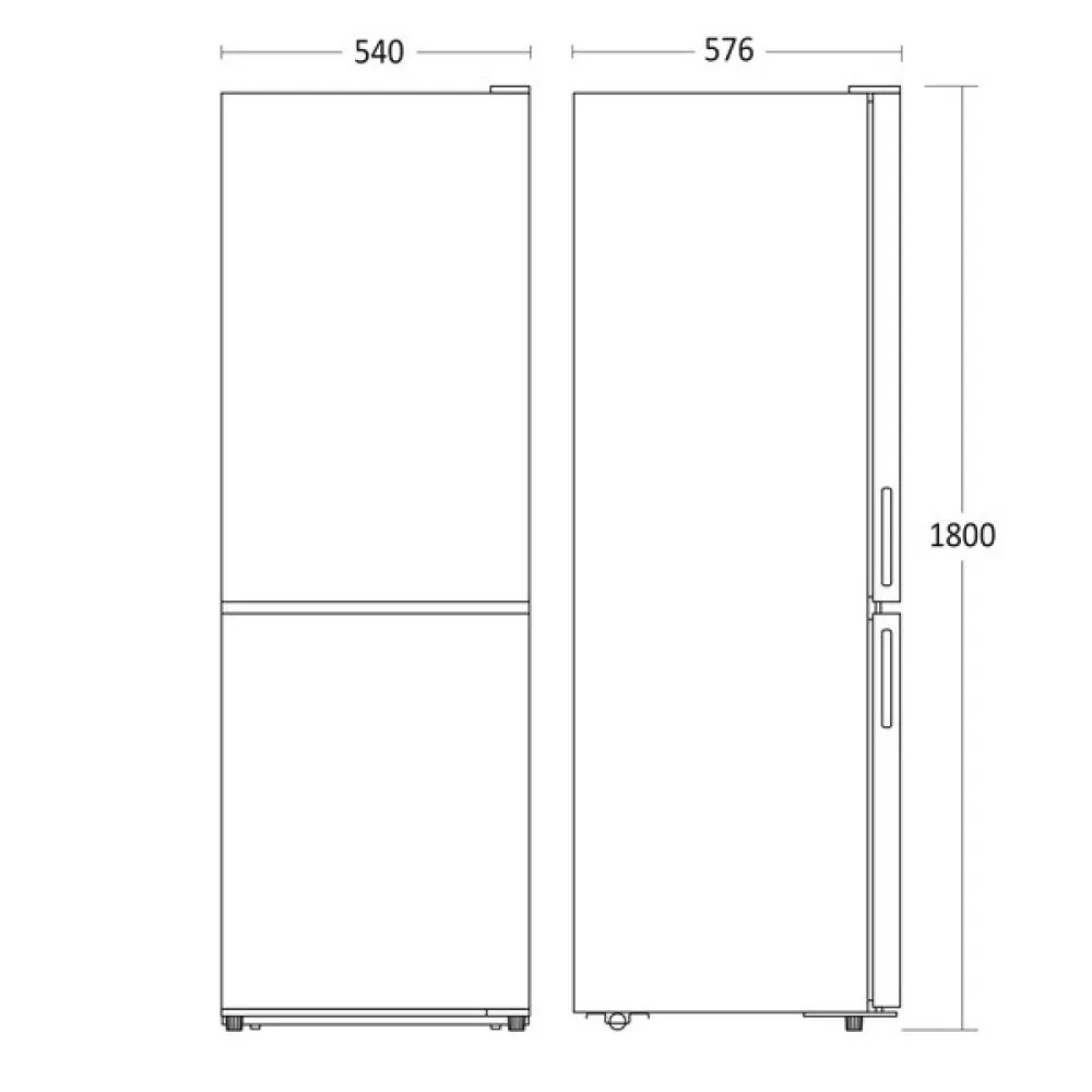 Smart Combi Refrigerator SKF 313 W