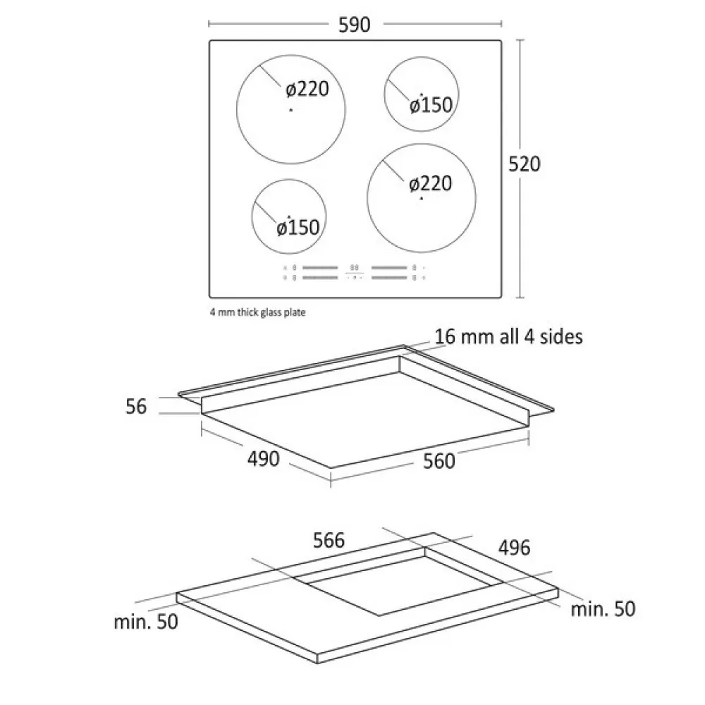 IKF 265 Induction Cooking Surface