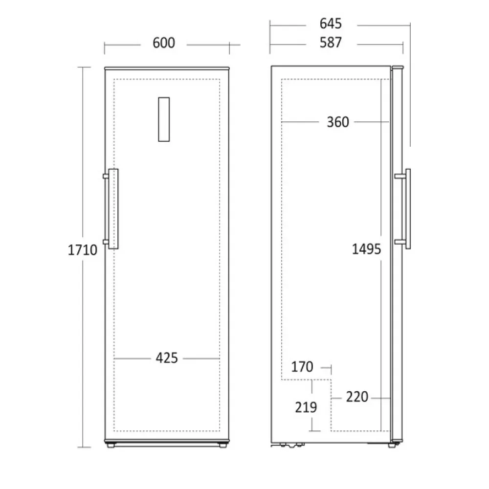 SFS 242 WE Premium Freezer