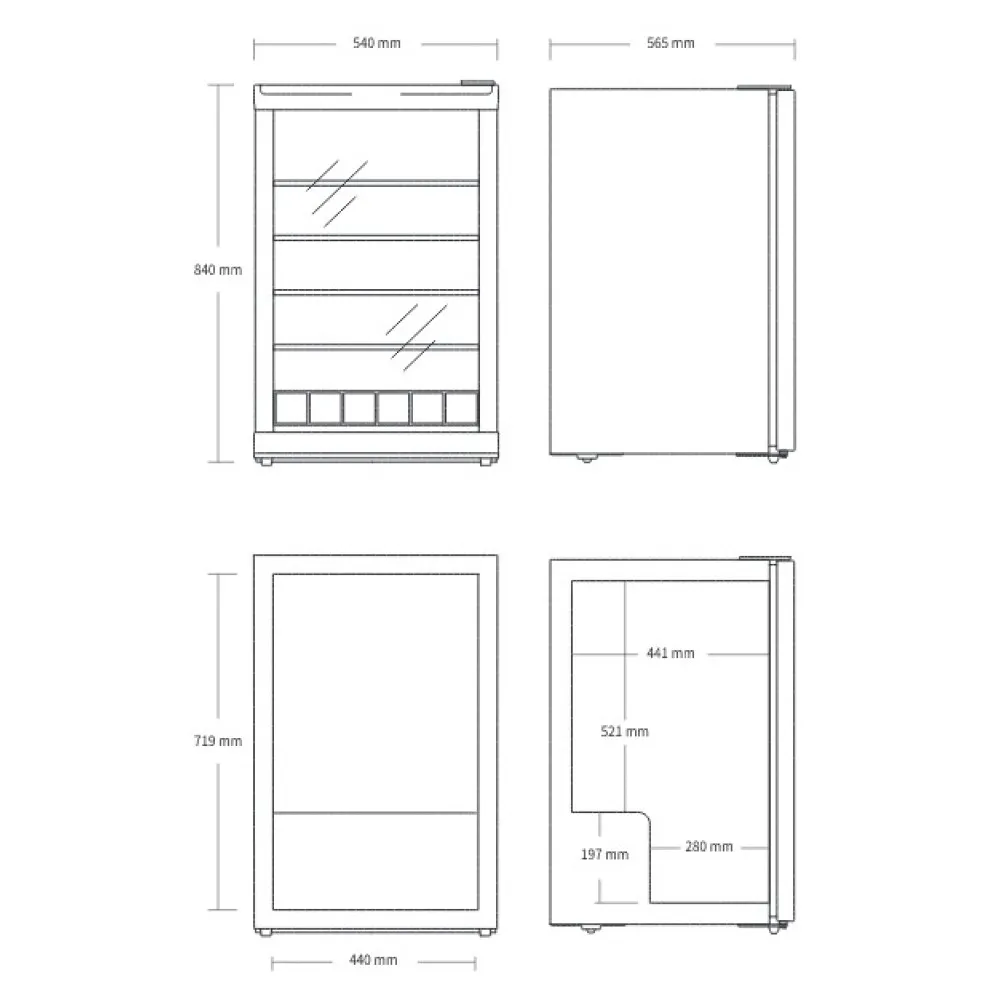Coca-Cola Highcube Display Fridge