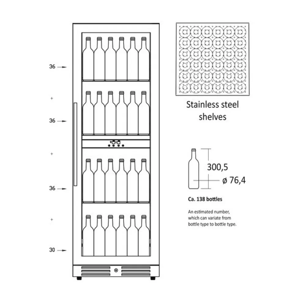 Elegant Wine Storage Solution SV 1382 B