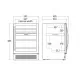 Elegant Wine Cooler SV 85 B with Dual Temperature Zones