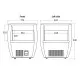Versatile OTF 87 BE Freezer and Refrigerator