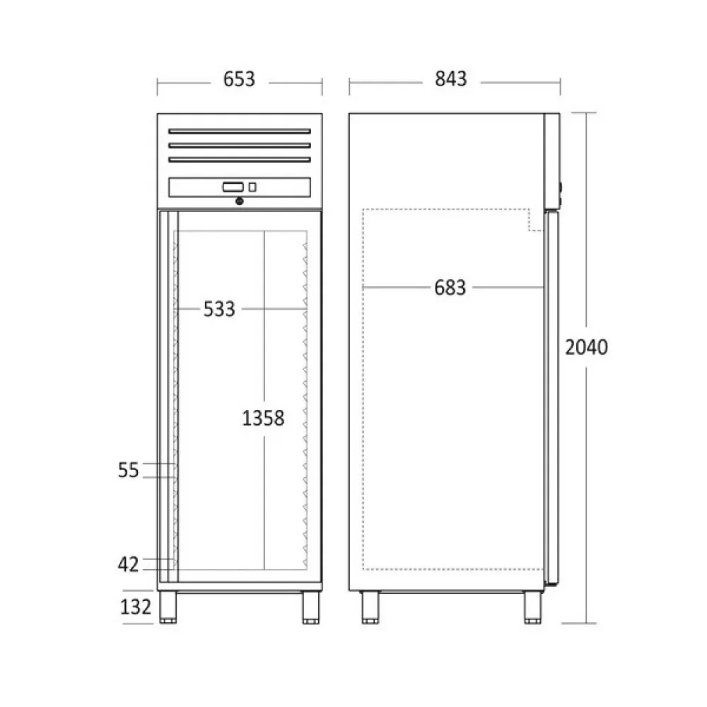 GUF700X Freezer - Your Kitchen's Best Friend