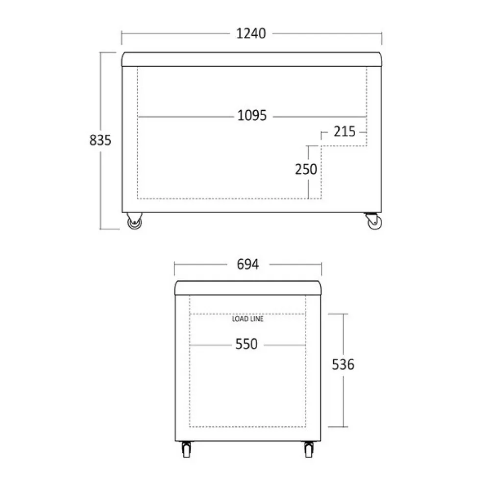 Commercial Ice Cream Chest Freezer IC410D