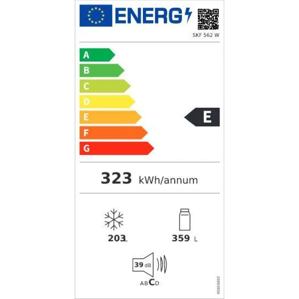 Ultra Modern Combi Fridge SKF 562 W