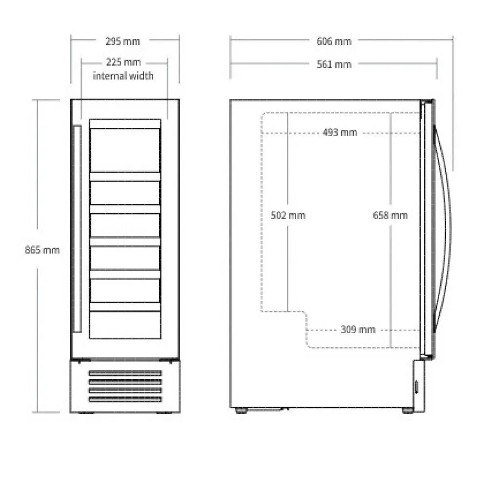 Elegant SV19B Wine Cooler