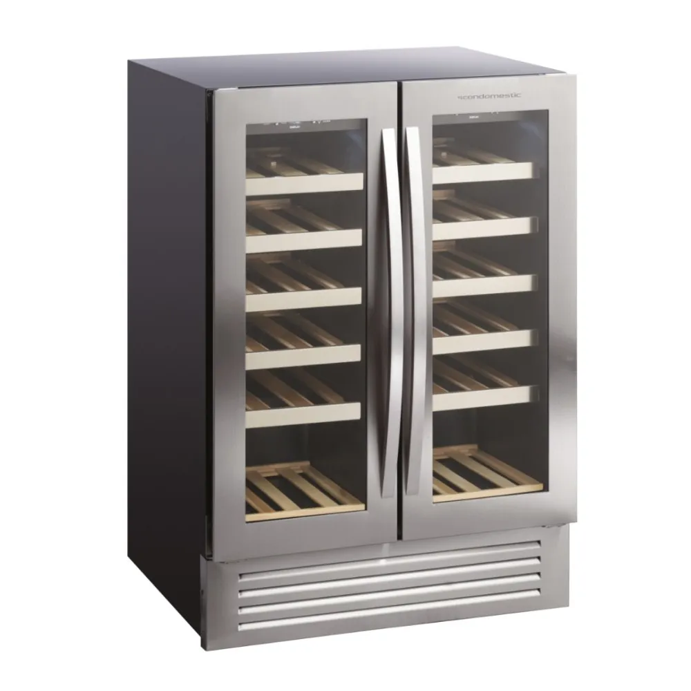 Elegant Dual-Zone Wine Cooler 119L