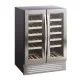 Elegant Dual-Zone Wine Cooler 119L