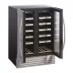 Elegant Dual-Zone Wine Cooler 119L