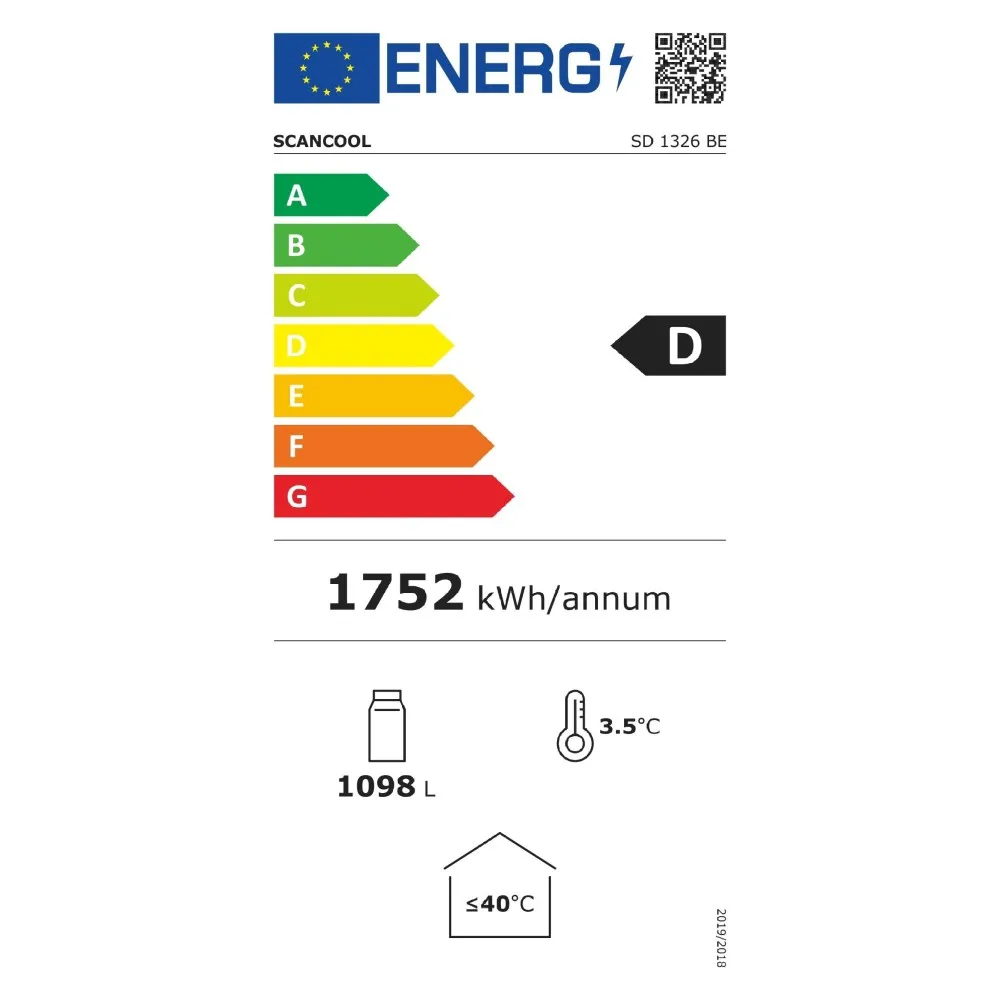 Réfrigérateur Vertical SD 1326 BE