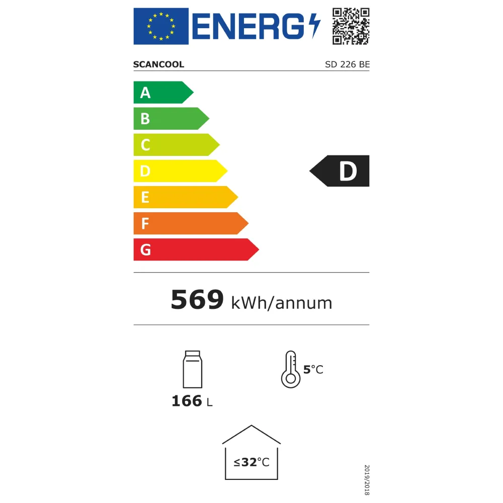 Külmik SD 226 BE - Täiuslik Tootesäilitamine