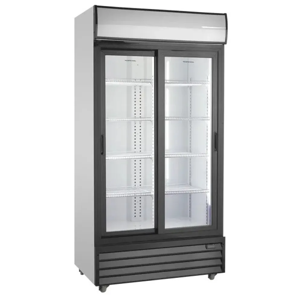 Versatile 2-Door Display Refrigerator SD 1002 SLE