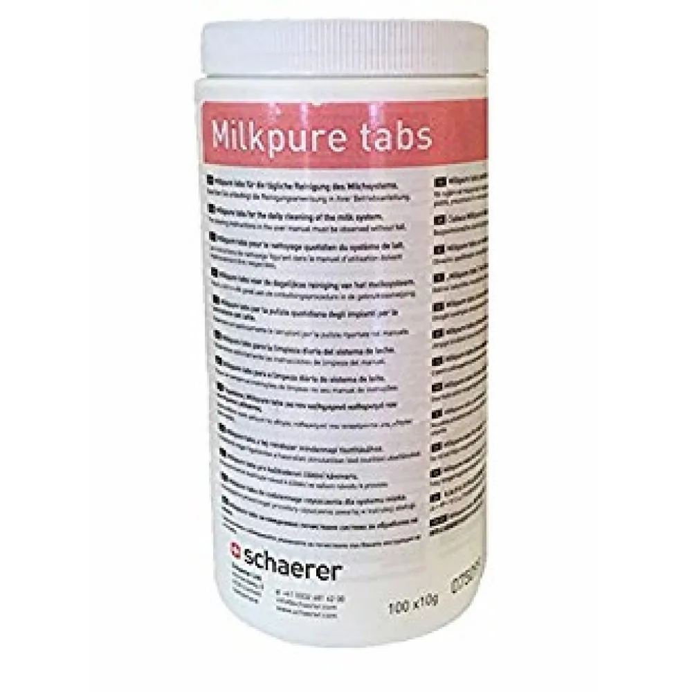Détachants Milkpure pour Systèmes de Lait