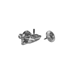 Coupe-légumes avec disque à trancher réglable (0,5 - 5 mm)