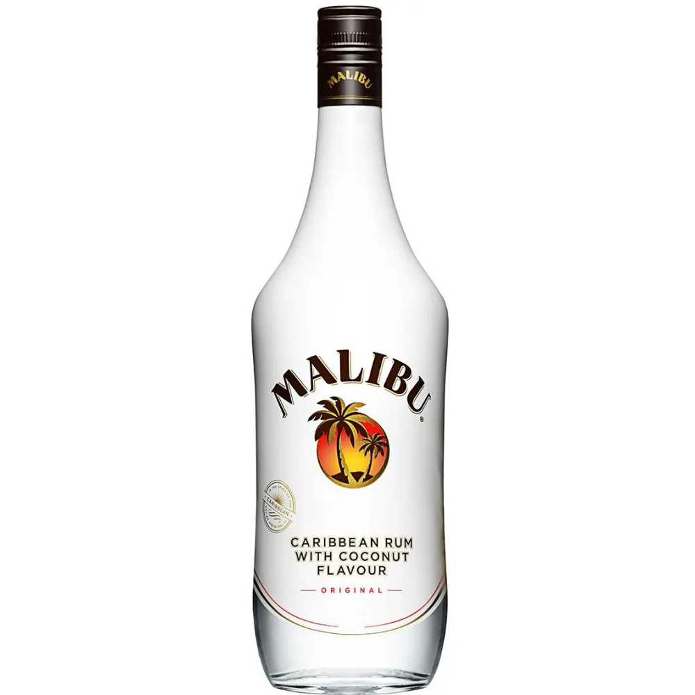 Malibu Rums 1.0L - Tropu Garša Malibu Rums 1.0L - Tropu Garša