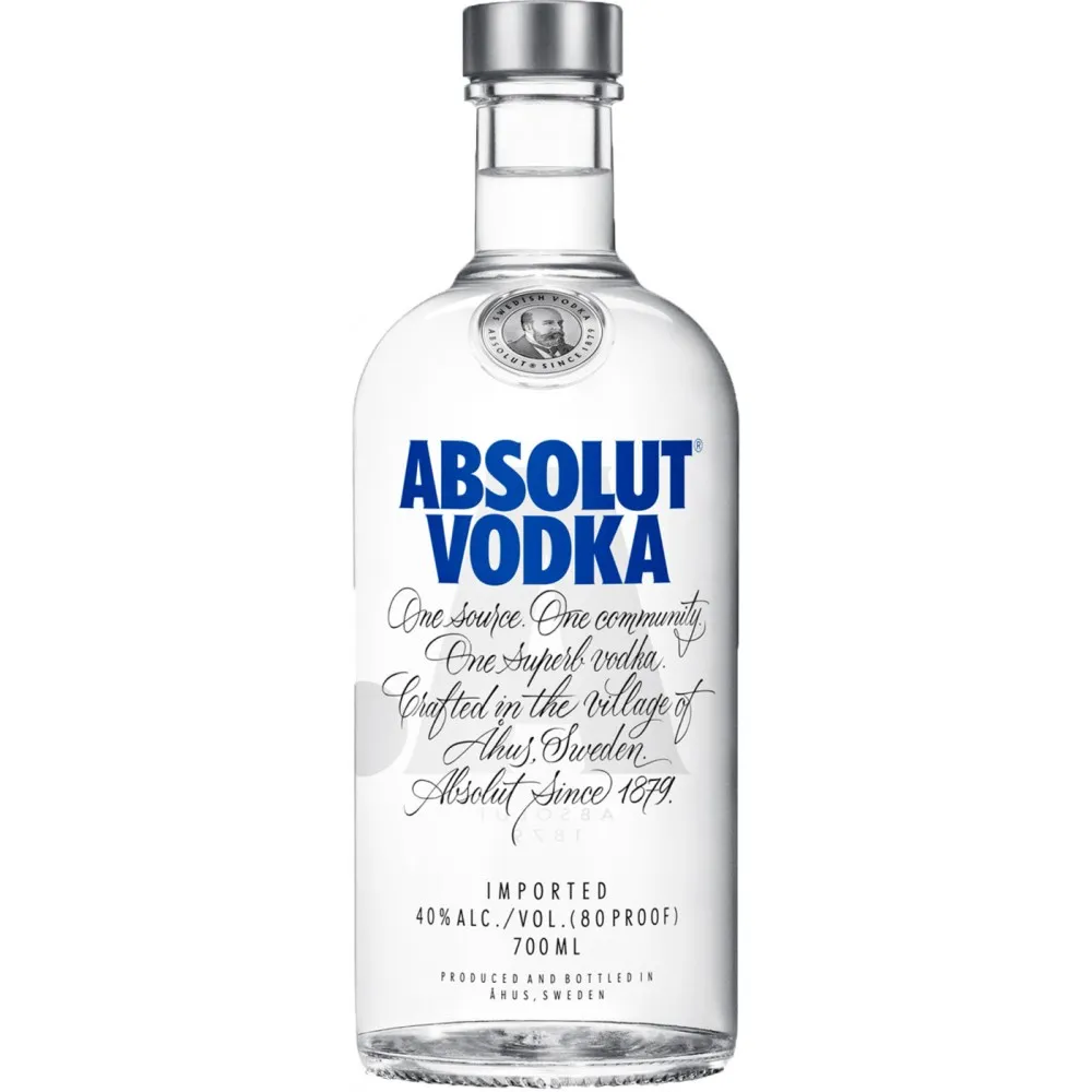 Absolut Vodka 0.7L - Stipriniet savu vakaru Absolut Vodka 0.7L - Stipriniet savu vakaru