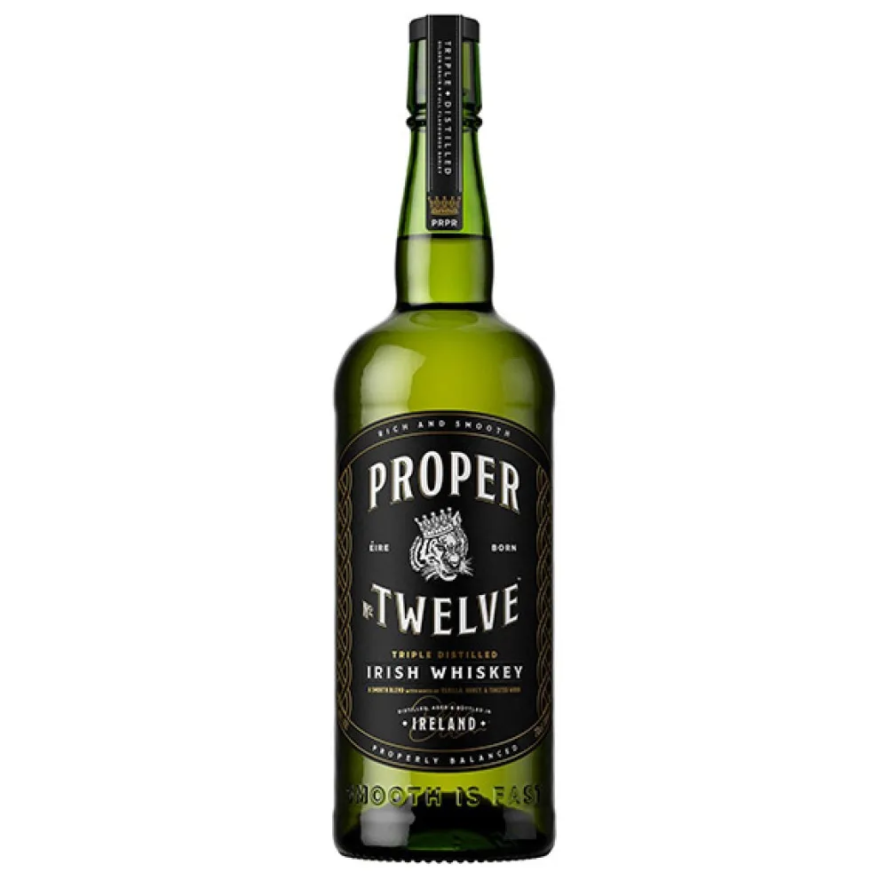 Proper Twelve Irish Whiskey - 0.7L Bottle Proper Twelve Irish Whiskey - 0.7L Bottle