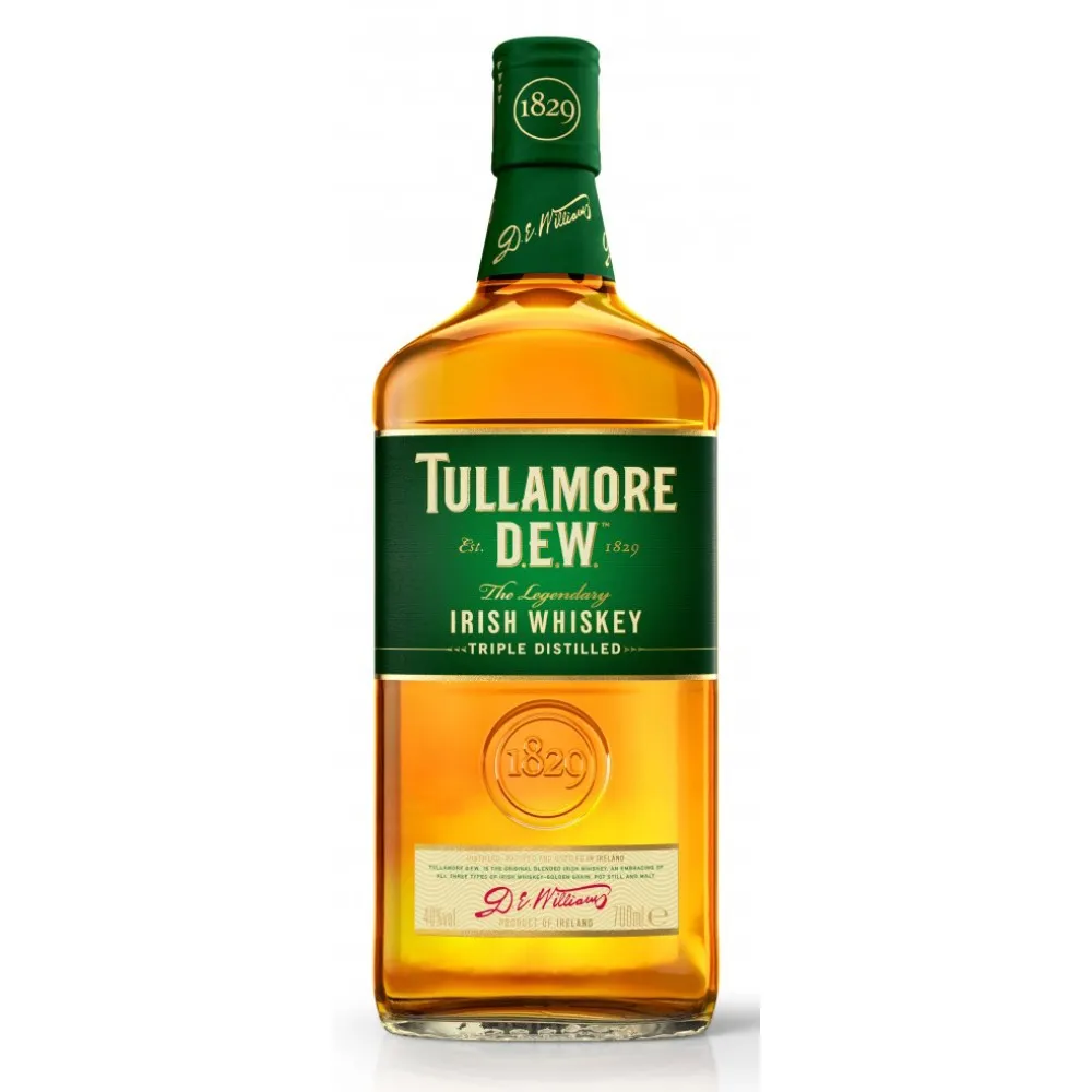 Tullamore Dew 0.7L - L'Essence de l'Irlande Tullamore Dew 0.7L - L'Essence de l'Irlande