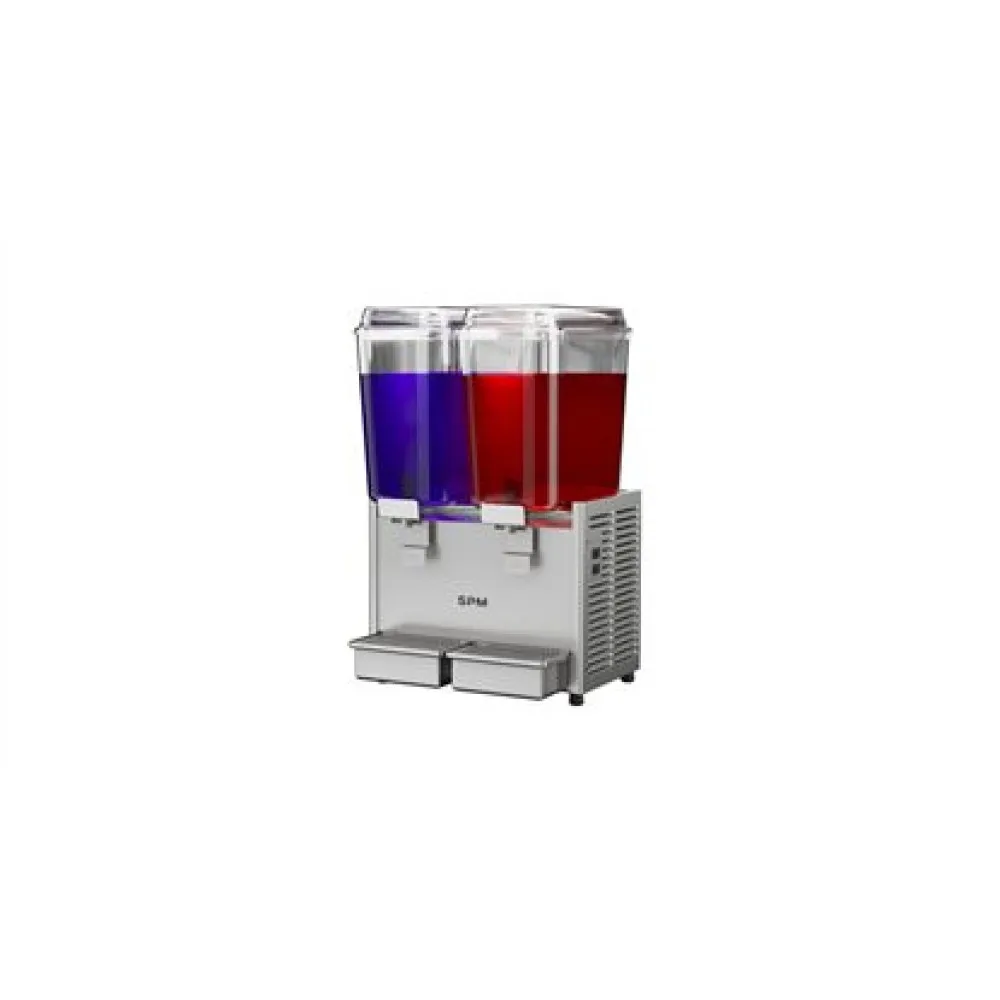 Distributeur de boissons glacées 2x18L