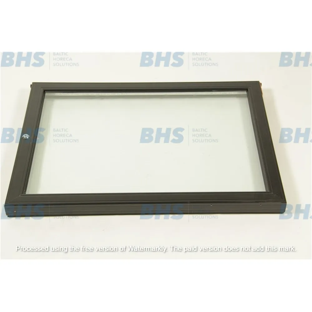Stylish Black Upper Door Replacement for Bottle Coolers