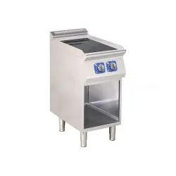 Indukcijas plīts ar paliktni 7 kW