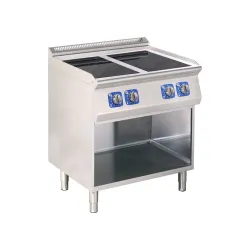 Indukcijas plīts ar paliktni 14 kW