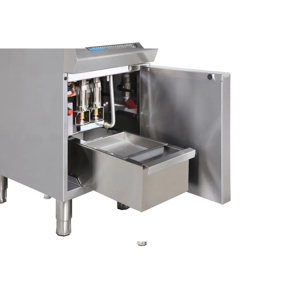 13L Gas Fryer with Cold Zone for Perfect Frying
