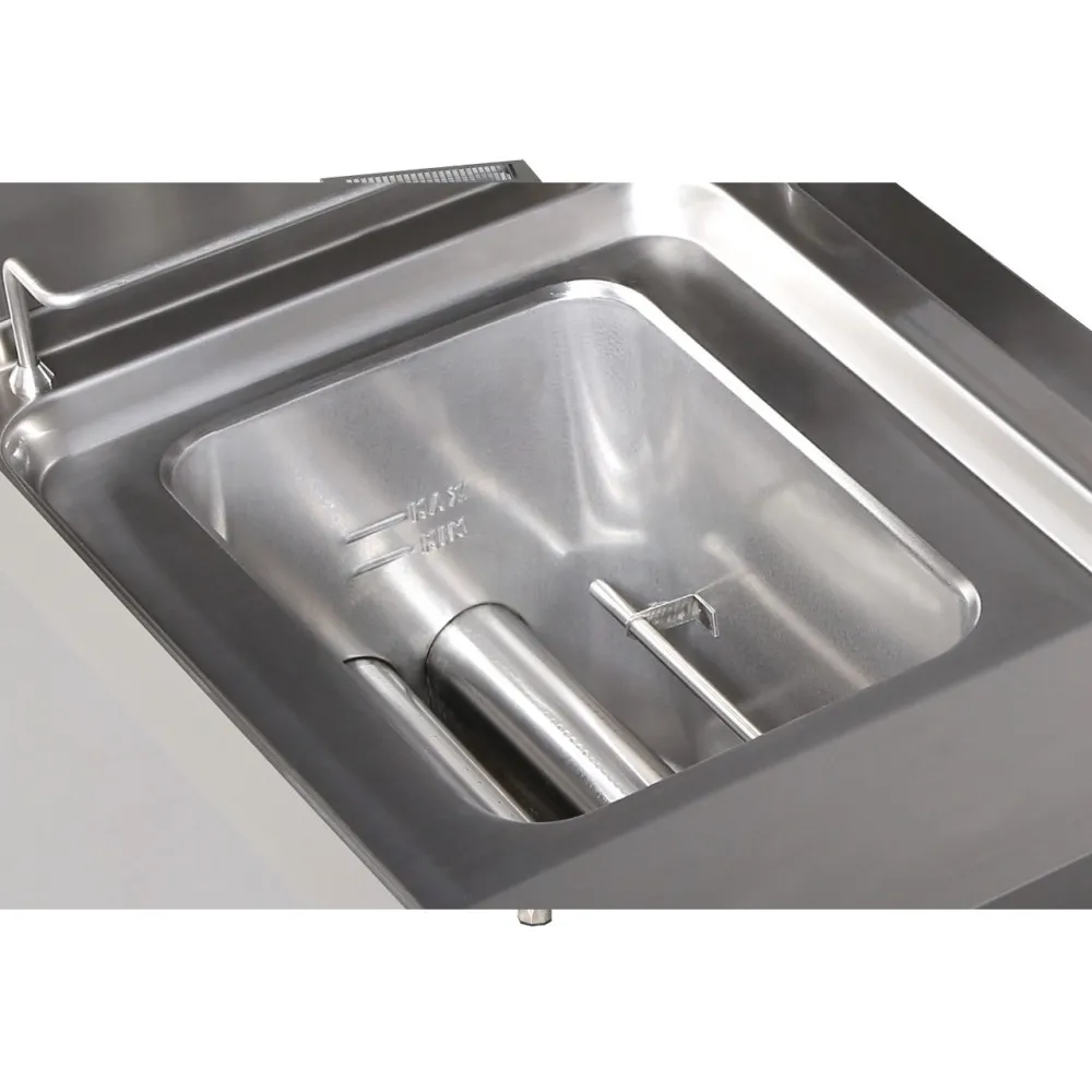 13L Gas Fryer with Cold Zone for Perfect Frying