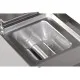 13L Gas Fryer with Cold Zone for Perfect Frying