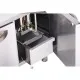 Commercial Grade Gas Fryer with Cold Zone 2x13 L