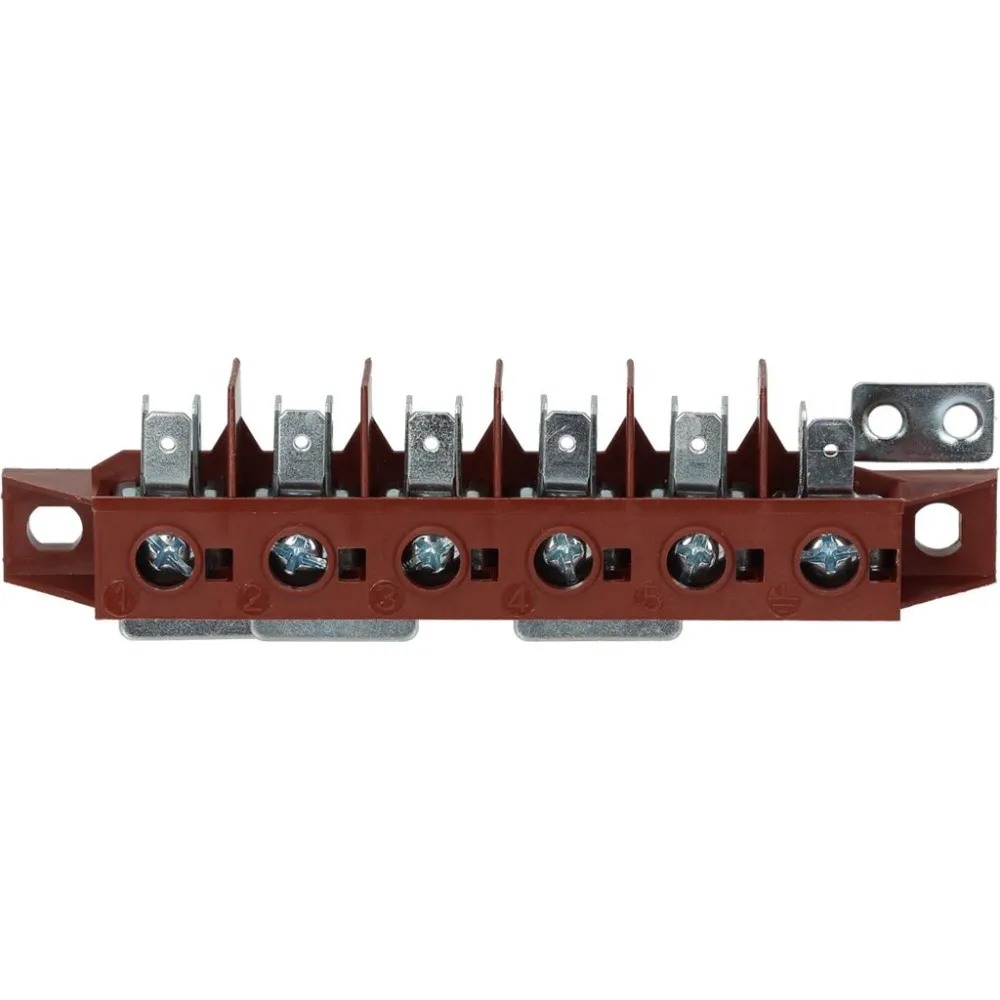 6-Pole Terminal Block FV122/B 40A 600V