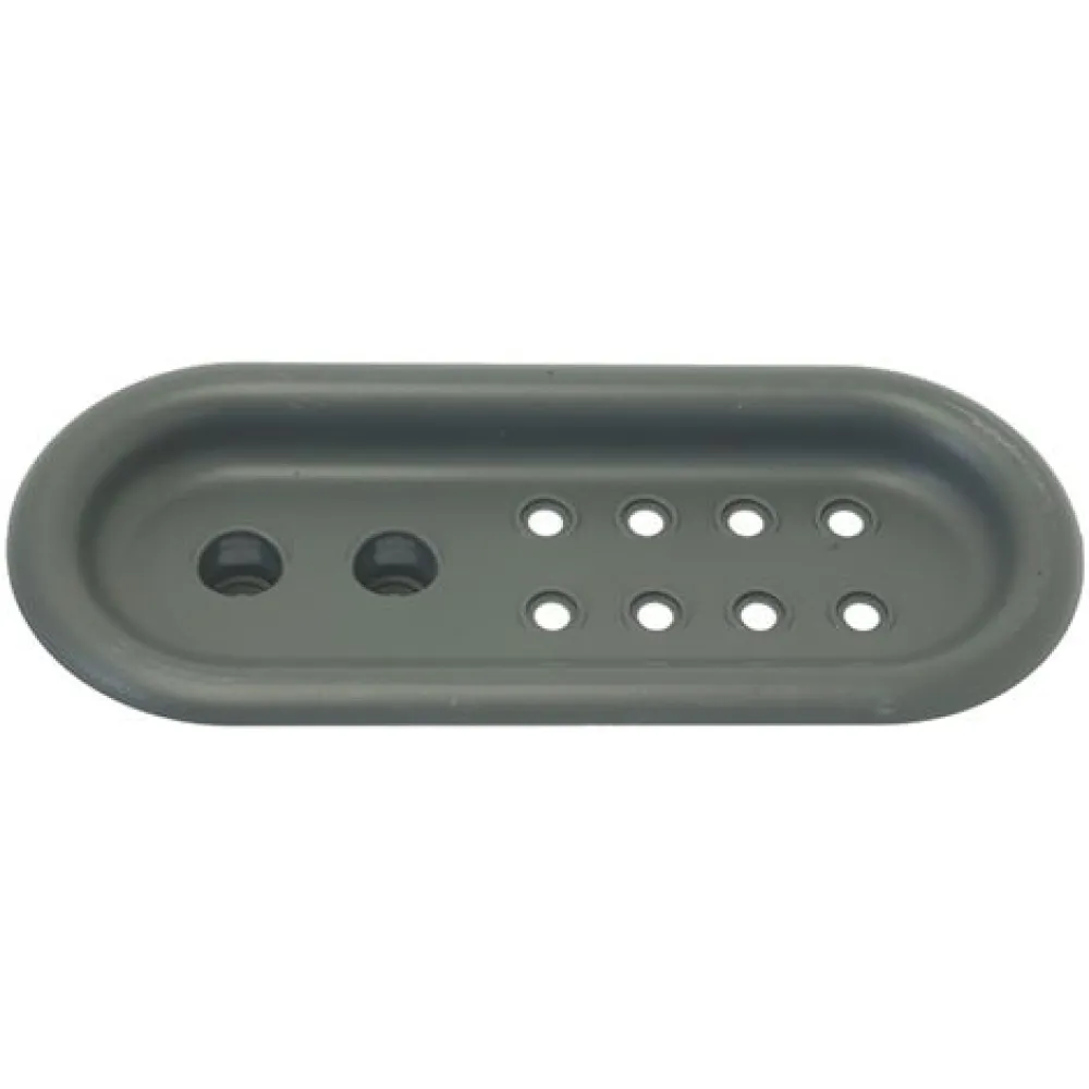 Pilkas ABS Indaplovės Kontrolės Skydo 313x132 mm