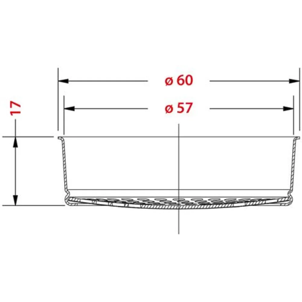 Filtre de Douche Precision Ø 60 mm