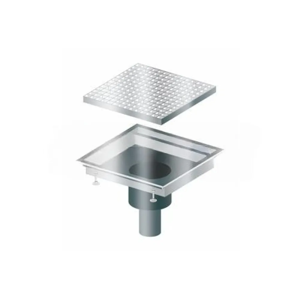 Grindų drenažo sistema 400 x 400 mm