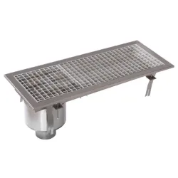 Külgmise sifooniga äravoolukanalid 600 x 300 mm
