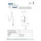 Douche Suspendue PA10101 - Version Premium