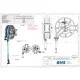 Enrouleur de Tuyau Mural SR32A en Acier Inox