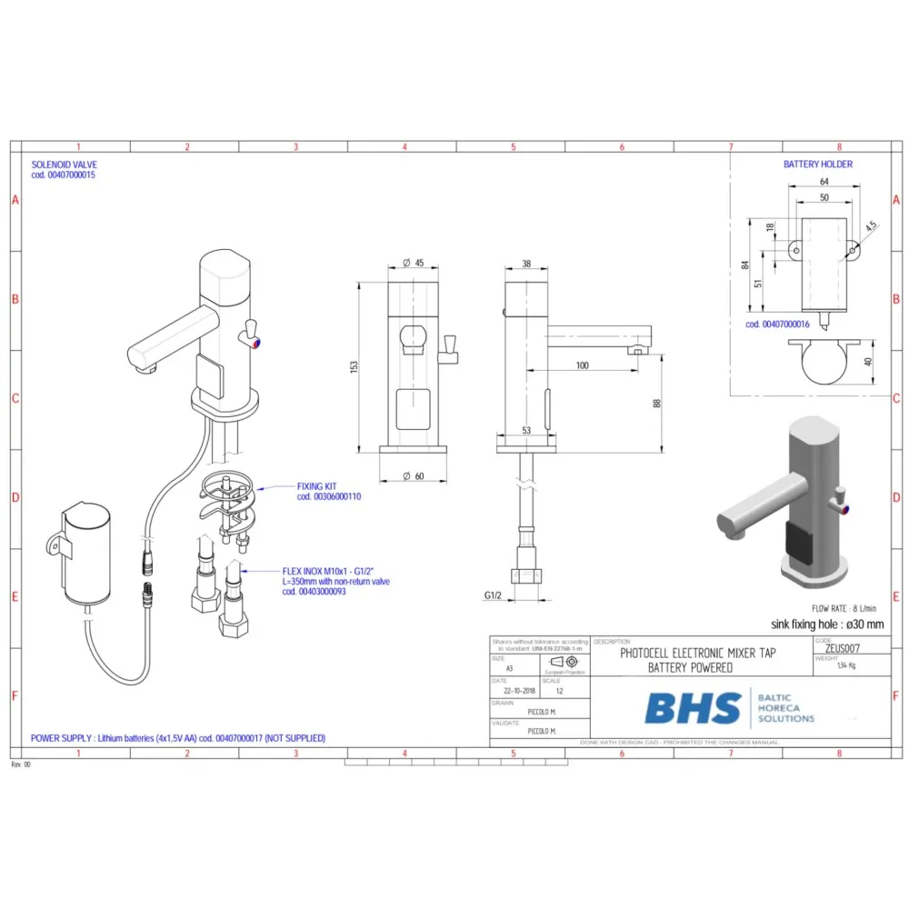 Touch-Free Kitchen Faucet S007