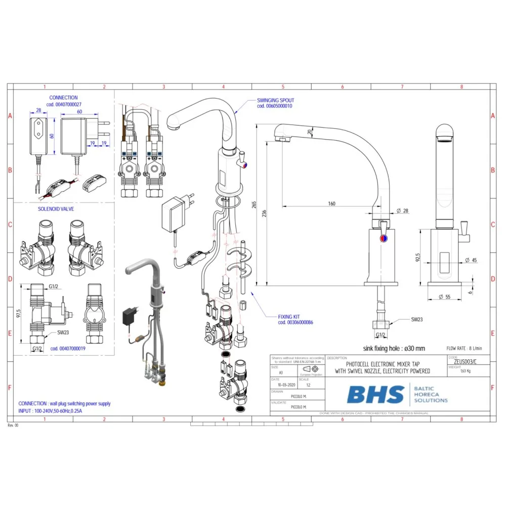 Touchless Basin Tap S003/C
