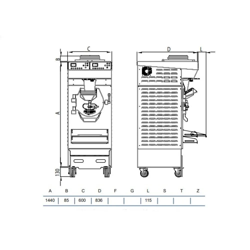 ProGelato RHB15/100 - State-of-the-Art Ice Cream Freezer